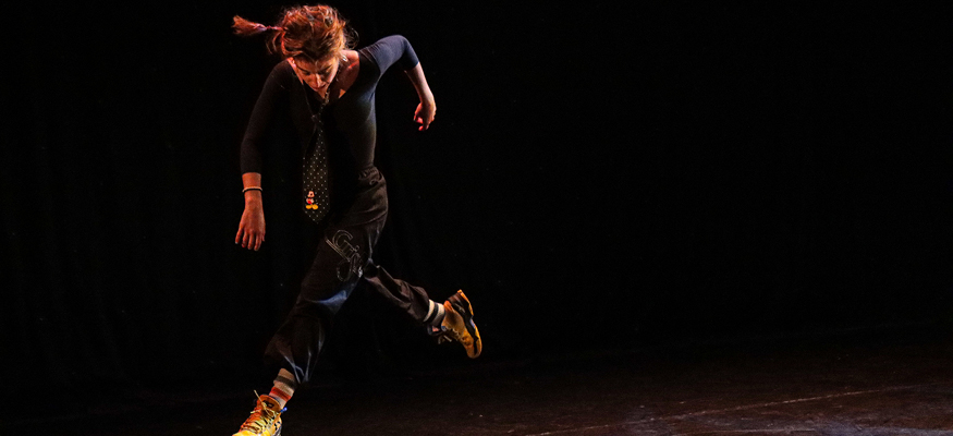 Liverpool Hope MA Dance student performing